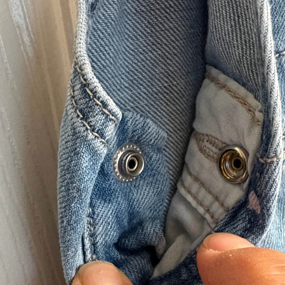 OshKosh B'gosh Blue Denim Overalls with Heart